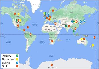 Resistome Analysis of Global Livestock and Soil Microbiomes